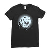 dramatic chipmunk Ladies Fitted T-Shirt