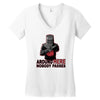 uncle black knight Women's V-Neck T-Shirt