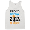 Class of 2017 Proud Papaw Graduation Tank Top