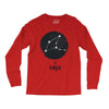 Virgo Zodiac Sign Minimal Design Long Sleeve Shirts