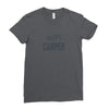 happy camper Ladies Fitted T-Shirt
