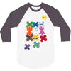 puzzled 3/4 Sleeve Shirt