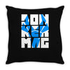 die antwoord donker mag Throw Pillow