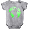 Earth Themed Funny Baby Bodysuit