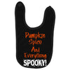 pumpkin spice and everything spooky Baby Bibs