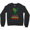 hot grill on grill action Crewneck Sweatshirt
