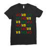 ho ho ho Ladies Fitted T-Shirt