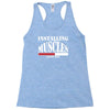funny installing muscles, ideal gift, birthday present Racerback Tank