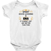 smart good looking cna doesnt get better than this Baby Onesie