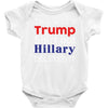 this was a trump shirt but hillary deleted it Baby Onesie