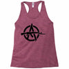 gun logo Racerback Tank