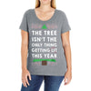 merry litmas Ladies Curvy T-Shirt