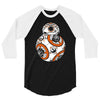 calavera droid 3/4 Sleeve Shirt