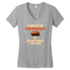 i have so mushroom for you Women's V-Neck T-Shirt