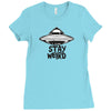 stay weird Ladies Fitted T-Shirt