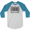 dad you are awesome 3/4 Sleeve Shirt