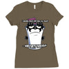 master shake demon Ladies Fitted T-Shirt