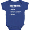 how to golf best trending Baby Bodysuit