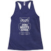 zero hoots given Racerback Tank