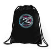 dragon racing Drawstring Bags