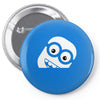 funny face funny Pin-back button