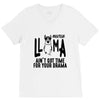 nurse lama V-Neck Tee