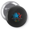 retro los angeles 1984 olympic games Pin-back button