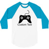 custom text 3/4 Sleeve Shirt