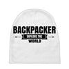 Backpacker Explore The World Baby Beanies