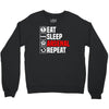 eat sleep arsenal Crewneck Sweatshirt