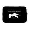 t rex hates pushups Laptop sleeve