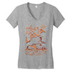 the floor is lava Women's V-Neck T-Shirt