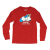 sad unicorn Long Sleeve Shirts