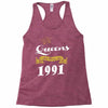queens are born in 1991 Racerback Tank