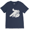 mickey hands gun V-Neck Tee