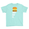 just eat it burger lover Youth Tee