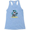 save the galaxy Racerback Tank
