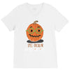 spec tacular pumpkin V-Neck Tee