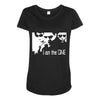 the matrix Maternity Scoop Neck T-shirt