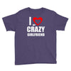 i love my crazy girlfrien Youth Tee