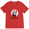Impeach 45 Stop Trump V-Neck Tee