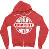 worlds greatest farter father Zipper Hoodie