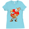 where is mario Ladies Fitted T-Shirt
