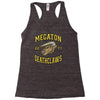 megaton deathclaws Racerback Tank