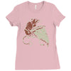 pizza rat Ladies Fitted T-Shirt