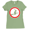 kein weg f&uuml;r hexen fun Ladies Fitted T-Shirt