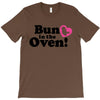 Bun in the Oven with Heart Baby Girl T-Shirt