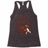banana eating lion Racerback Tank