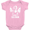 weeping angel   who   don't blink   dr   cult tv Baby Onesie
