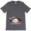 December Peeking Out Baby Boy in Spanish T-Shirt